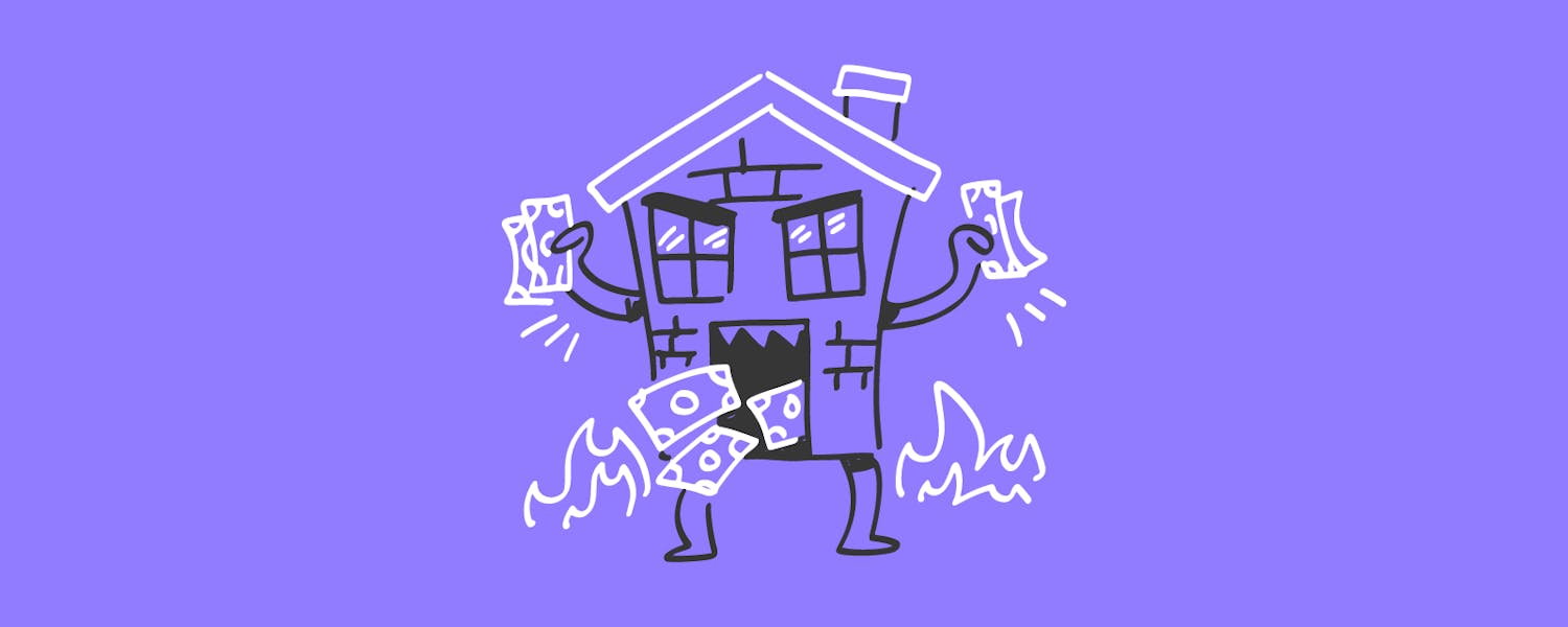 Terror de la cartera: la casa